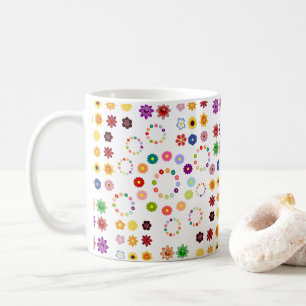 Many Flowers Coffee Mug