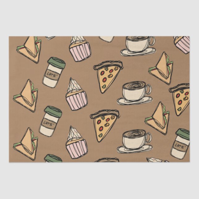 Many food tissue paper (Front)