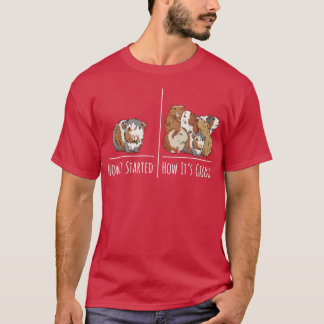 Many Guinea Pigs - Humourous Guinea Pig  T-Shirt
