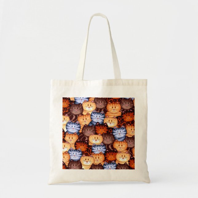 "Many Happy Cats" Bag (Front)