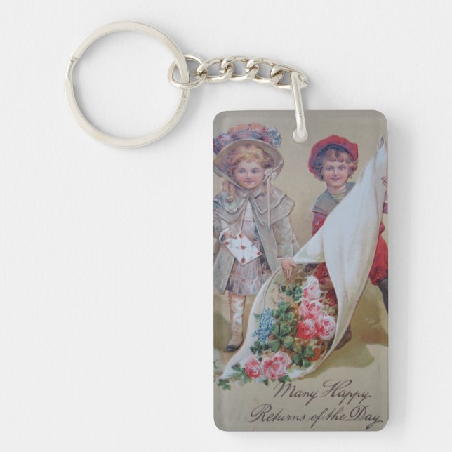 Many Happy Returns of the Day Key Ring (Front)