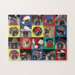 Many Hats of Broadway Keeshond puzzle