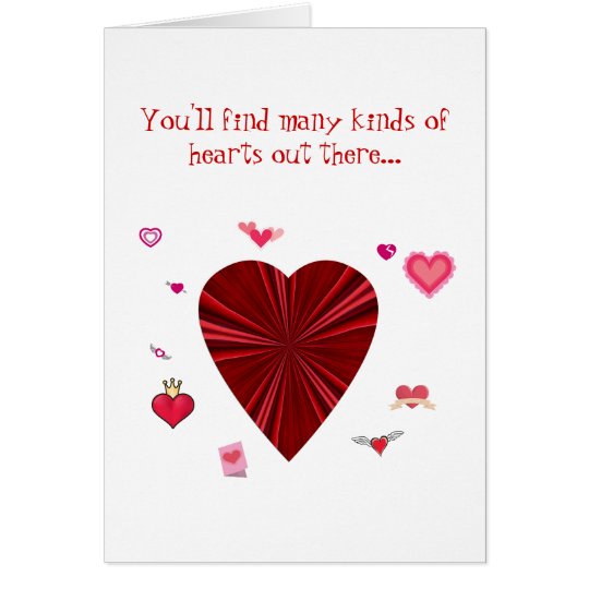Many Hearts Valentine/Customise Card