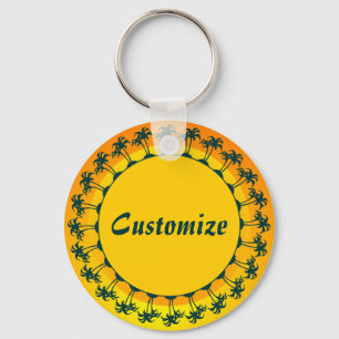 Many Islands Template Key Ring