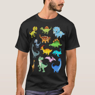 Many kawaii dinosaurs T-Shirt