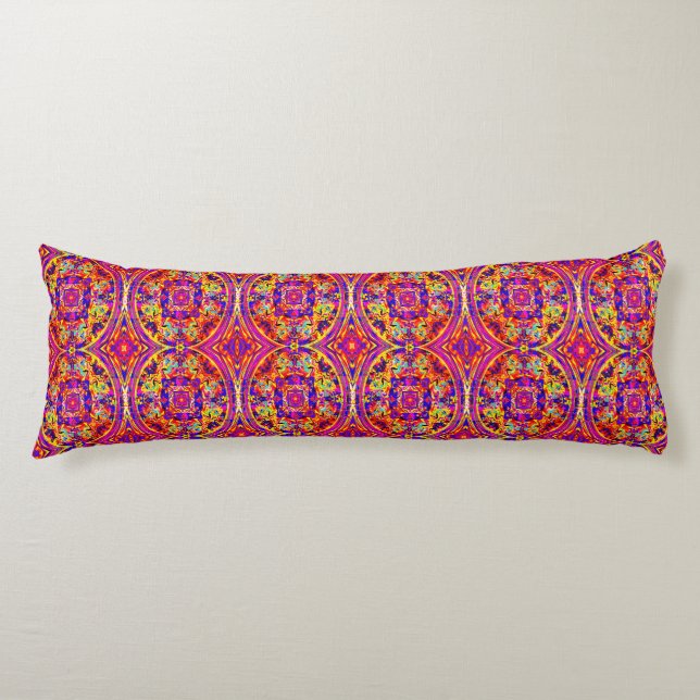 Many Mandalas.... Body Cushion (Front)