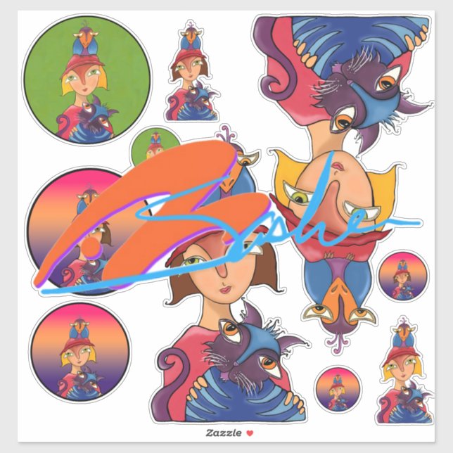 Many, Many Bird,Cat Ladies (Sheet)