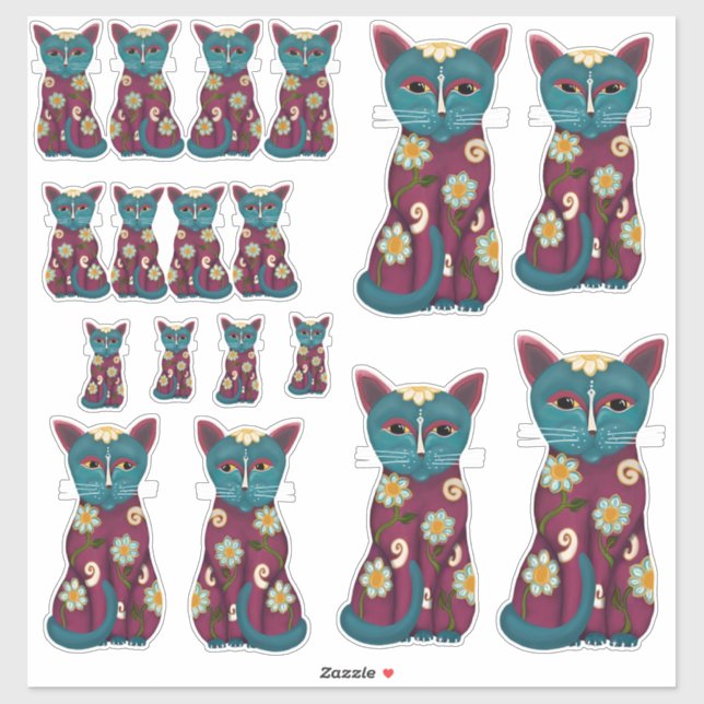 Many, Many Daisy Cats (Sheet)