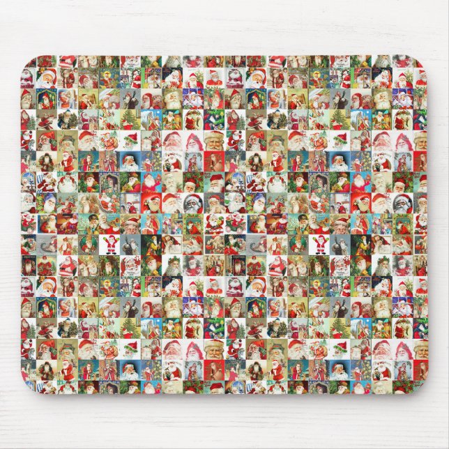 Many Many Santas Mouse Mat (Front)