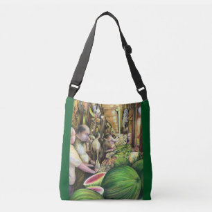 Many Men, Many Melons Crossbody Bag