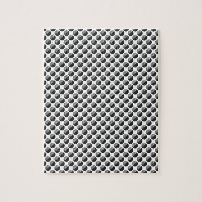 Many Moons Black & White Pattern SUPER HARD  Jigsaw Puzzle (Vertical)