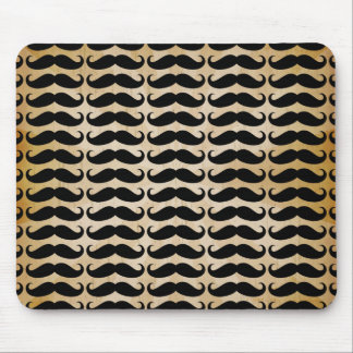 Many Moustaches Pattern Mouse Mat