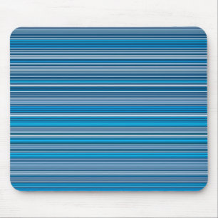 Many multi coloured stripes into the blue… mouse mat