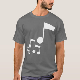 Many Music Notes Musical Instrument Sound Love boy T-Shirt