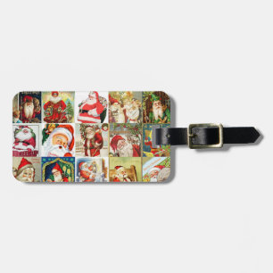 Many Santas Easy ID Personal Luggage Tag