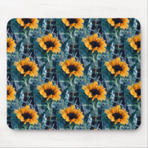 Many Sunny Sunflowers.... Mouse Mat