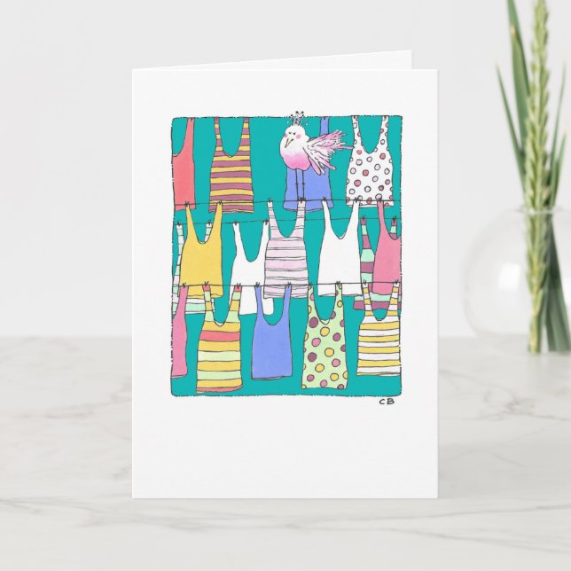 "Many Tanks" Thank You Card (Front)