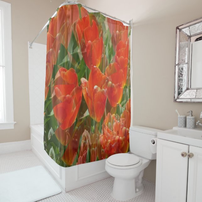 Many Tulliipppsss....... Shower Curtain (In Situ)
