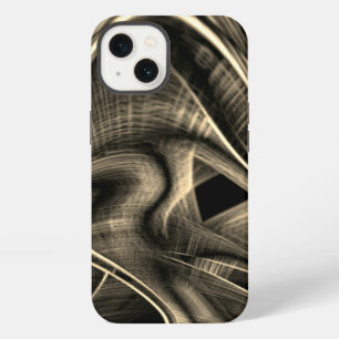 Many twisted looking like burnt pine with grooves iPhone 13 case