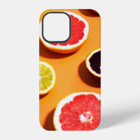 Many variety citrus fruits pattern in sunlight on
