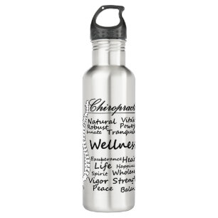Many Ways to Say "Chiropractic" Chiropractor Gift 710 Ml Water Bottle
