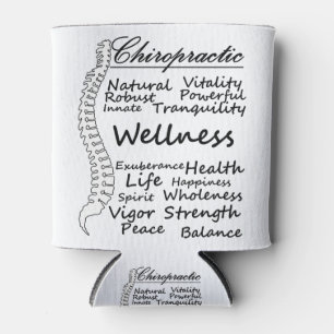 Many Ways to Say "Chiropractic" Chiropractor Gift Can Cooler