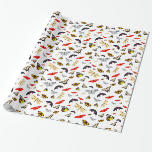 Many Winged Creatures Thunder_Cove Wrapping Paper
