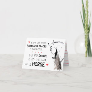 Many Wonderful Places Card