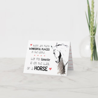 Many Wonderful Places Card