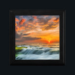 Manyar Beach At Sunrise Gift Box<br><div class="desc">Manyar beach at sunrise</div>