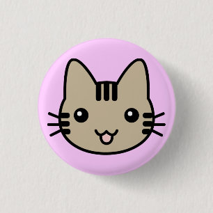 mao 3 cm round badge