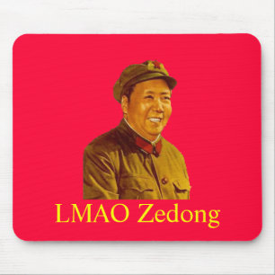 mao, LMAO Zedong Mouse Mat
