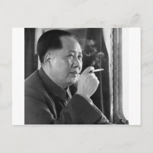 mao tse tung postcard