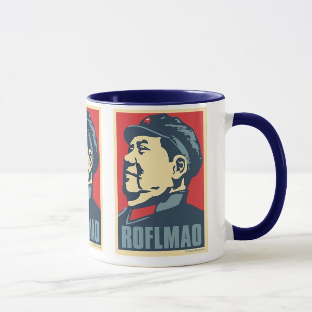 Mao Tse-Tung - ROFLMAO: OHP Mug (Right)