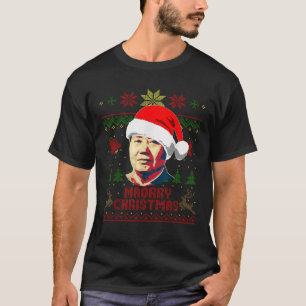 Mao Zedong Funny Christmas  T-Shirt