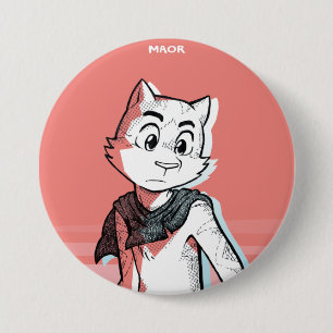 MAOR 3" Button - 'Bold' Series: Maor