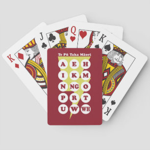Maori Alphabet Learning Te Reo Playing Cards