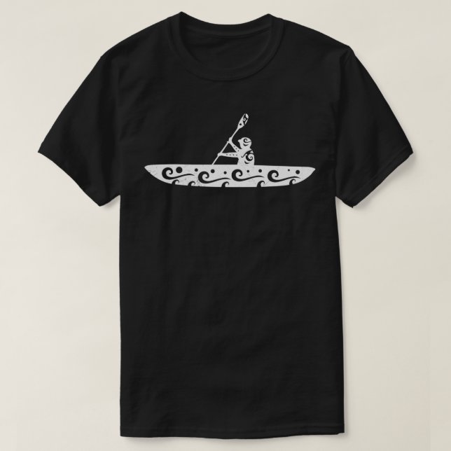 Maori Canoeing Tribal Tattoo Gift Idea 4 T-Shirt (Design Front)