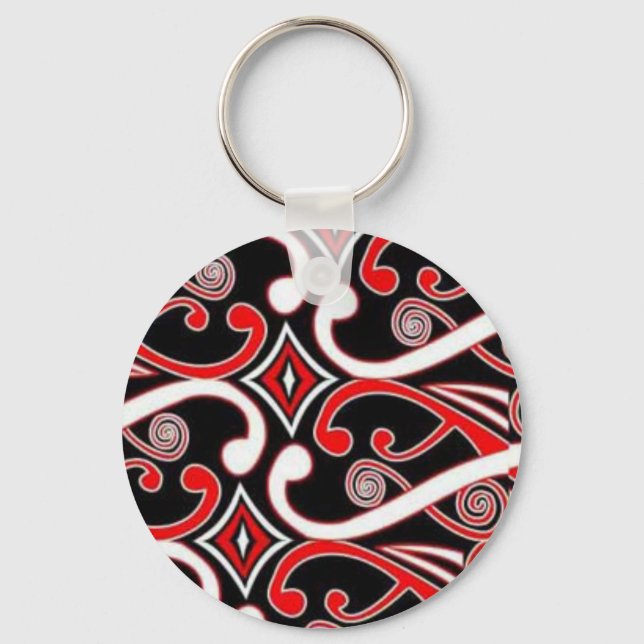 maori designs key ring (Front)
