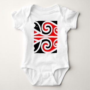 maori designs tribal art for you baby bodysuit