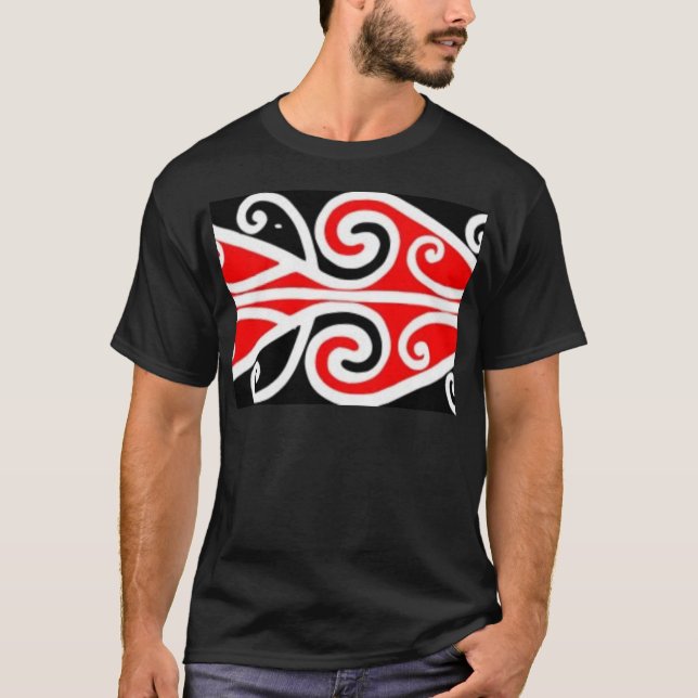 maori designs tribal art for you T-Shirt (Front)