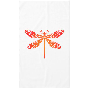 Maori Dragonfly Polynesian Tribal Tattoo Gift Idea Tablecloth