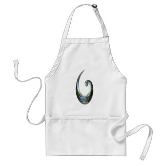 Maori Fish Hook - Chrome Standard Apron
