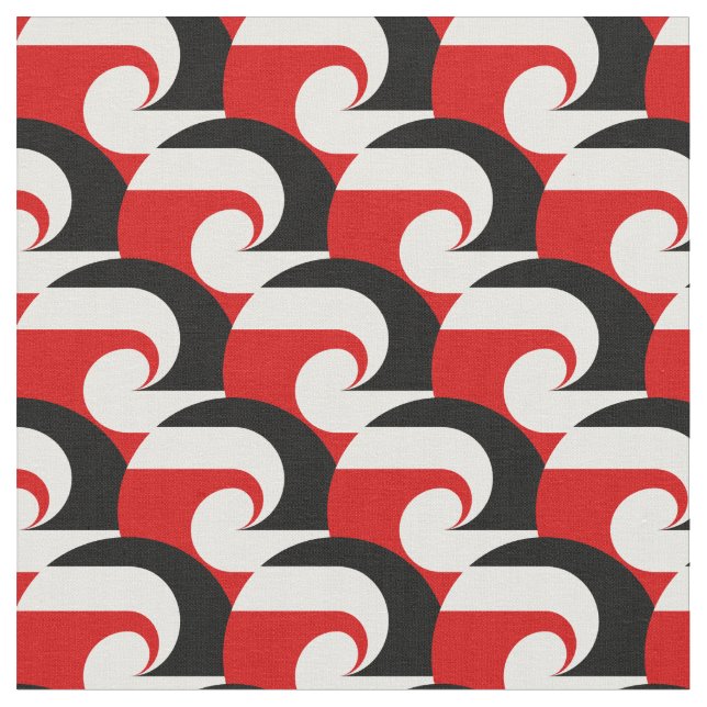 Maori Flag & New Zealand Fabric fashion /rugby NZ (Close Up)
