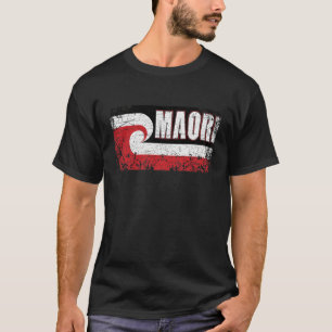 Maori Flag New Zealand Flag T-Shirt