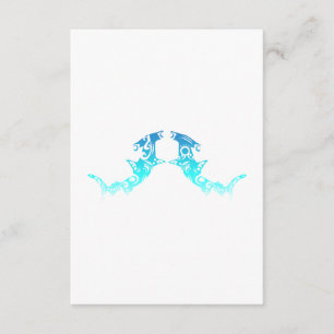 Maori Hammerhead Shark Couple Tribal - Gift Idea Enclosure Card
