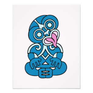 Maori Hei Tiki Photo Print
