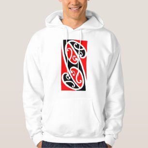 Maori Kowhaiwhai Pattern 2 Hoodie