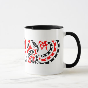 Maori Kowhaiwhai Pattern 4 - Mug