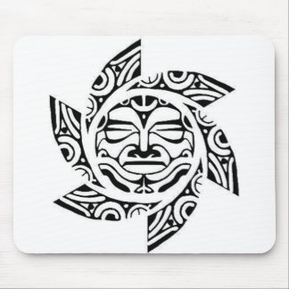 Maori Mask Mouse Mat